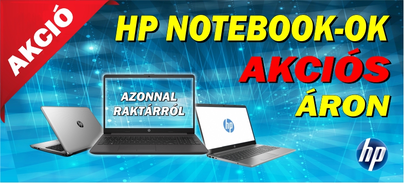 HP akciós notebook-ok