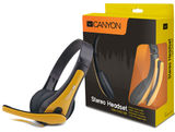 Canyon CNS-CHSC1BY headset fekete-sárga 
