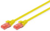 Digitus U/UTP patch kábel CAT6 10m sárga 