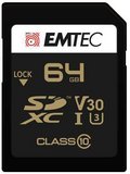 Emtec 64GB SpeedIN Pro SDXC memóriakártya C10 U3 V30 