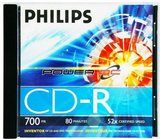 Philips CD-R 700MB 12x normál tok 1db 