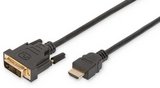 Assmann HDMI - DVI-D kábel 2m 