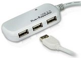 Aten 4 portos USB HUB fehér 