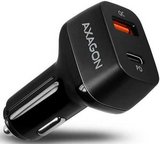 Axagon 6.6A 1x USB-A + 1x USB-C autós töltő 