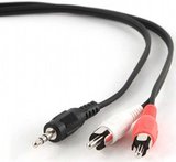 Cablexpert Jack 3.5mm - 2x RCA kábel 1.5m kábel 1.5m 