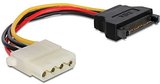 Cablexpert SATA - MOLEX tápátalakító kábel 15cm 