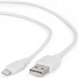 Cablexpert USB - Lightning kábel 1m fehér 