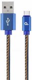 Cablexpert USB - USB-C kábel 1m kék 