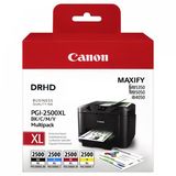 Canon PGI-2500XL nagykapacitású fekete/színes tintapatron csomag 
