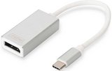 Digitus USB-C - Displayport átalakító fehér 