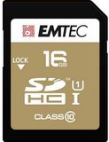 Emtec 16GB Elite Gold SDHC memóriakártya C10 U1 