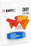 Emtec 32GB Color Mix pendrive kék 