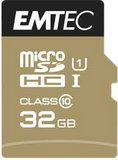 Emtec 32GB Elite Gold microSDHC memóriakártya C10 U1 SD átalakítóval 