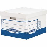Fellowes 377 x 427 x 284 mm archiváló konténer kék-fehér karton 10db/csomag 