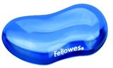 Fellowes Crystal Gel géltöltésű mini csuklótámasz kék  