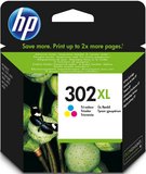 HP 302XL, F6U67AE nagykapacitású színes tintapatron 