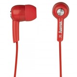 Hama Hk-2103 fülhallgató piros 