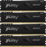 Kingston 64GB FURY Beast Black DDR4-3200MHz RAM CL16 (4x16GB kit) 