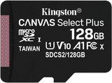 Kingston Canvas Select Plus 128GB microSDXC C10 V30 UHS-I memóriakártya 