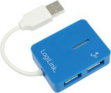 LogiLink 4 portos USB HUB kék 