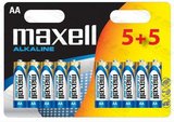 Maxell AA elem 10db/csomag 