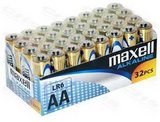Maxell AA LR6 Alkálielem 32db/csomag 