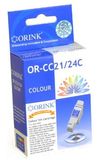 Orink CANON BCI21/BCI24 színes tintapatron utángyártott 