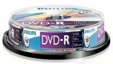 Philips DVD-R 4.7GB 16x 10db-os henger 