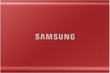 Samsung T7 500GB USB3.2 külső SSD piros 