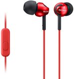 Sony MDREX110APR.CE7 mikrofonos fülhallgató piros 