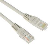 VCOM UTP CAT5e patch kábel 15m szürke 