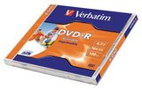 Verbatim DVD-R 4.7GB nyomtatható 16x normál tok 