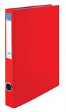 Victoria A4 35 mm gyűrűs könyv 2 gyűrű piros PP/karton 