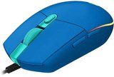 Logitech G102 LIGHTSYNC USB gamer egér kék 